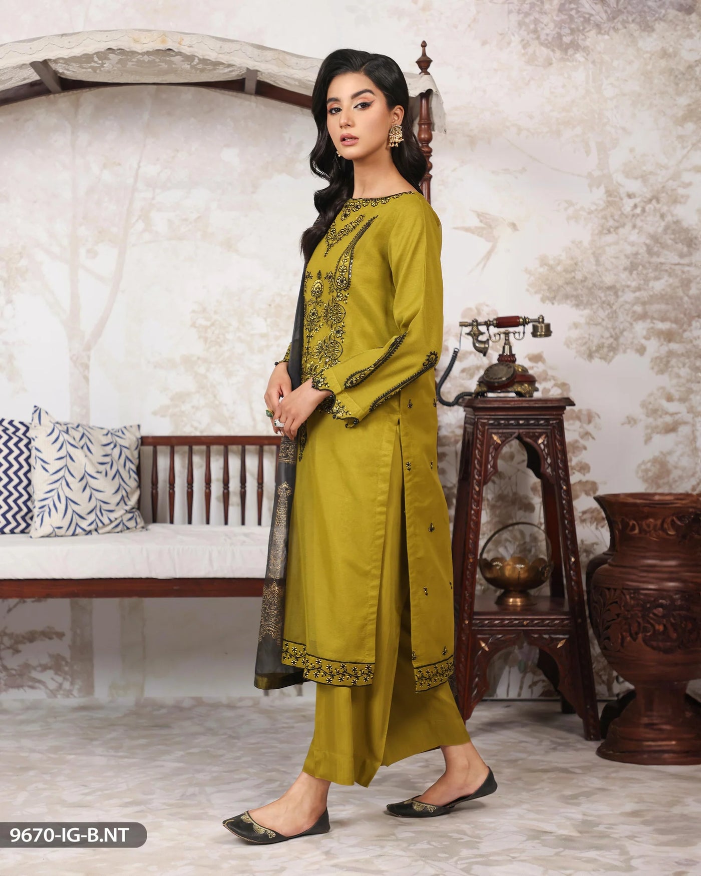 3 Piece Bori Net Suit | 9670-IG-B.NET