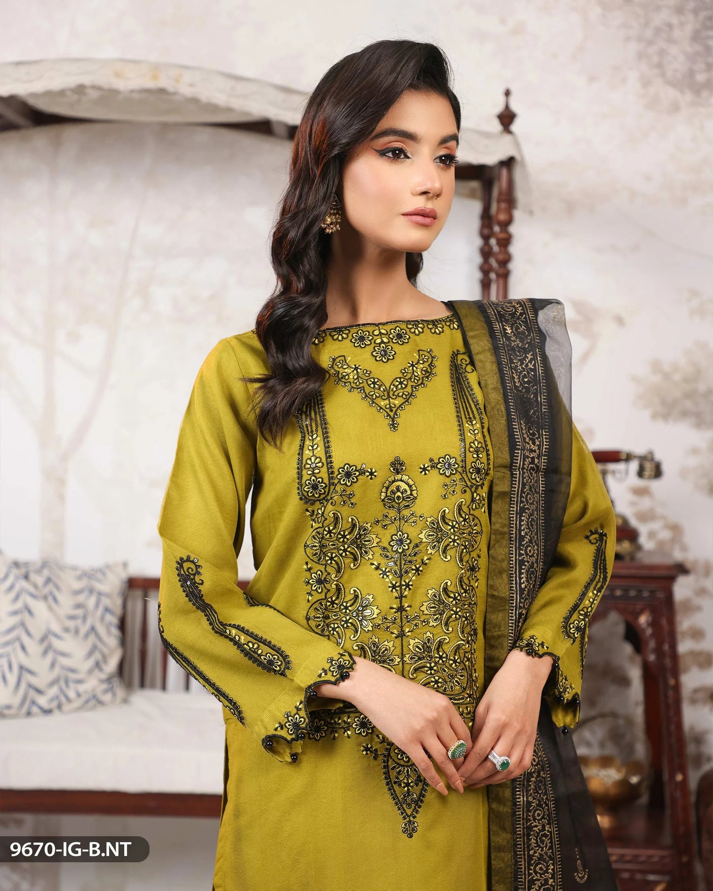 3 Piece Bori Net Suit | 9670-IG-B.NET