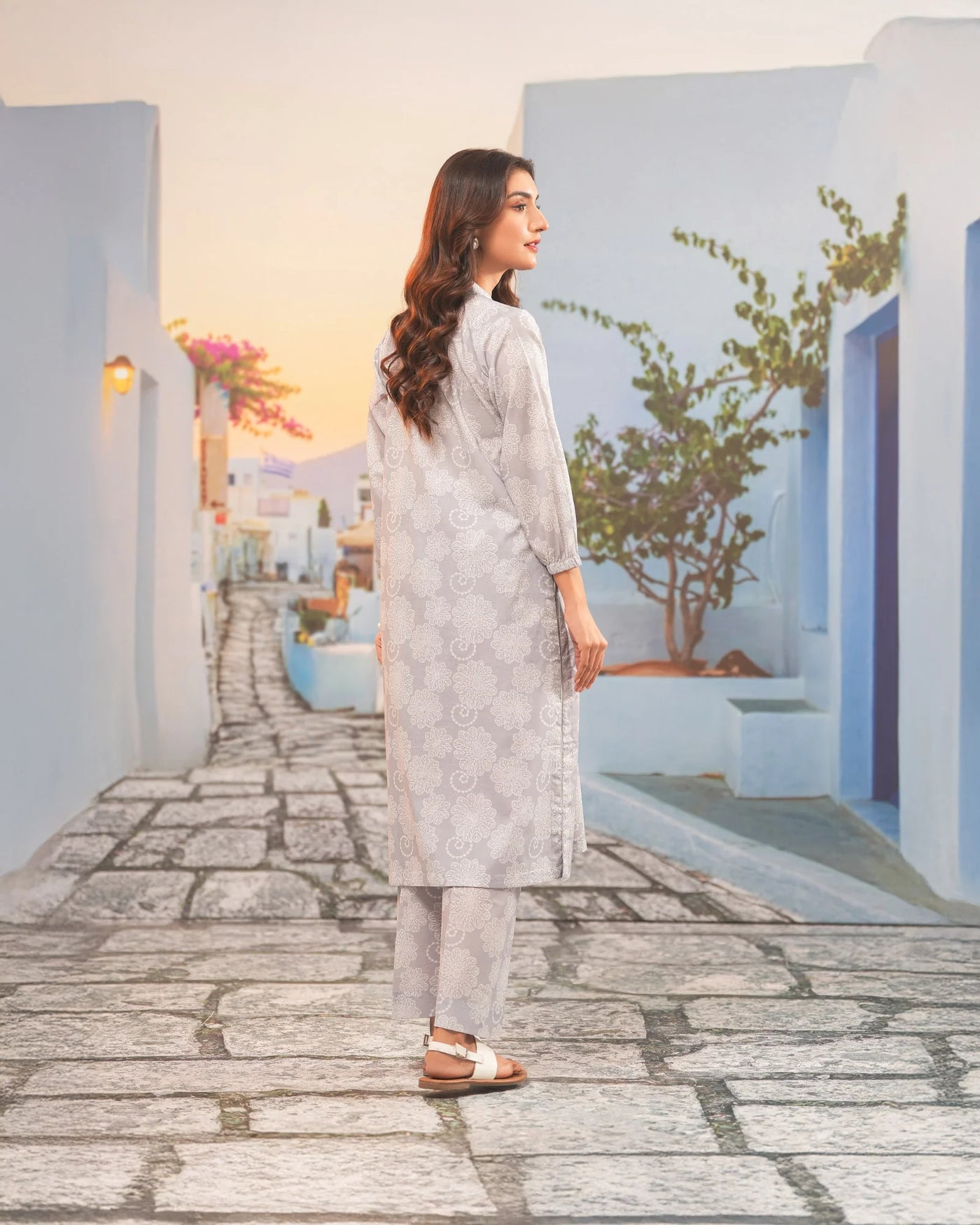 2 Piece Ready-to-Wear Cotton Suit | 1097-ST-CT