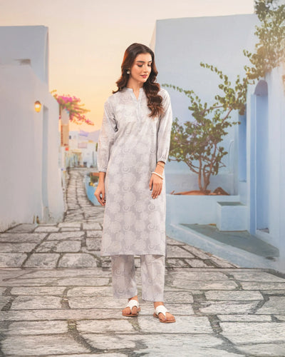 2 Piece Ready-to-Wear Cotton Suit | 1097-ST-CT