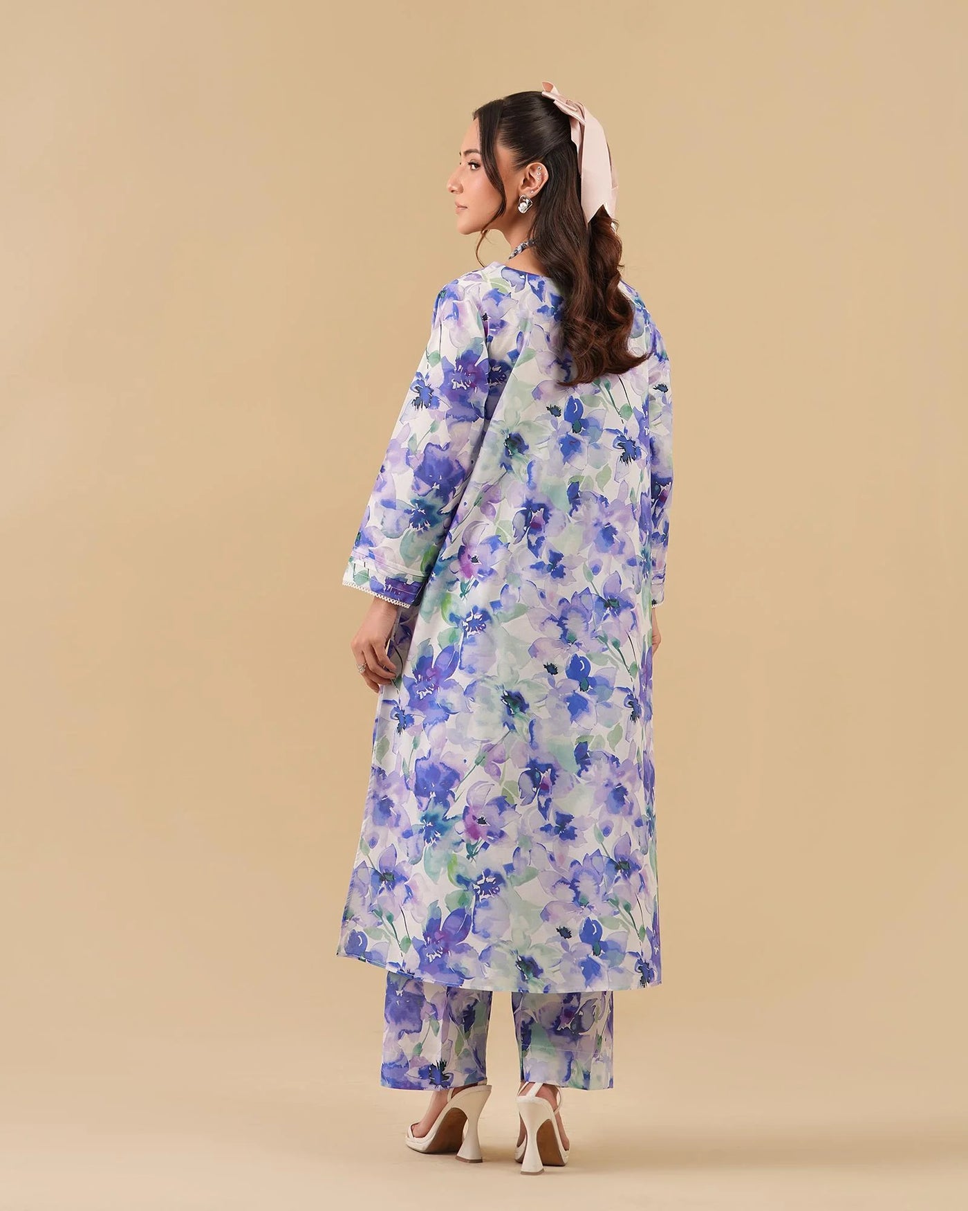 2-Piece Ready-to-Wear Cotton Suit | 17278-IG-CT