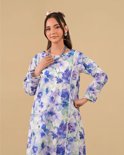 2-Piece Ready-to-Wear Cotton Suit | 17278-IG-CT